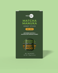 Matcha Manuka 250+MGO Box of Honey Sticks (15x10g Sachets)